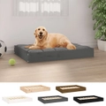 Solid Wood Pine Dog Bed Wooden Puppy Couch Pet Supply Multi Colours vidaXL