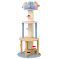 Furbulous 1.27m Cat Tower Climbing Tree and Multi Level Scratching Post Circus Style