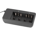 Universal Ni-Cd/Ni-MH Battery Charger w/ Cut-off for AAA/AA/C/D/9V Batteries