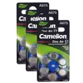 3x 6pc Camelion A675 Zinc Air 1.45V Battery Button Cell Batteries f/ Hearing Aid