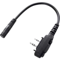 ICOM OPC2004LA Vox Conversion Cable for HS97 Earphone w/ Throat Microphone Black