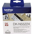 Brother DK-N55224 Continuous Paper Roll 54mm Black On White