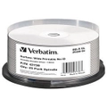Verbatim BD-R SL 25GB 6x Wide Printable 25 Pack Spindle - No ID Brand [43738]