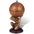Globe Bar Wine Stand Atlas Design 42x42x85 cmvidaXL