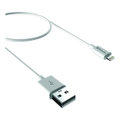 Verbatim Charge & Sync USB-A To Lightning MFI-Certified Durable Cable 1m White