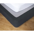 Apartmento Stretch Double Bed Size Valance Bedding Base Skirt Cover Wrap Slate