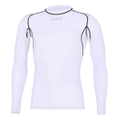 Mitre Neutron Base Layer White Compression LS Top Size XL Mens Gym/Sportswear