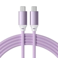 Satechi 2m Male USB-C to TypeC 100W Charging Cable For MacBook Pro/Air M2 Purple