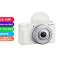 Sony ZV-1F Vlogging Camera (White) - BRAND NEW