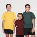 BADGER - Kids Plain Mini Waffle Knit Poly Tshirt