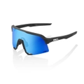 100% S3 Bike Eyewear -Matte Black - Hiper Blue Mirror 100% UV protection (UV400)