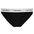 Calvin Klein Women's Modern Cotton Bikini Brief Black (Small)