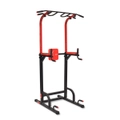 Power Tower - Chin Up Pull Up Multi-grip Bar Station - Dip - Vkr Knee Raise