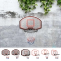 Basketball Backboard Wall-mounted Black/White 109x71x3 cm/ 71x45x2 cm vidaXL