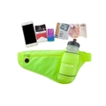 Catzon RH23 Waist Bags Running Sports Pack Pouch Belt With Single Water Bottle Holder For Man Woman Camping Hiking Sports-Green