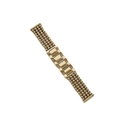 Catzon 22mm Stretch Beads Metal Watchband For Huawei GT2 Pro/Samsung gear S3-RoseGold