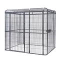 YES4PETS XXXXL Walk-in Bird Cat Dog Cage Pet Parrot Aviary Perch 219x158x203cm With Green Cover