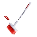 Cleaning Soft Brush Charcoal Infused Bristles Keyboard Cleaner 5-in-1 Red