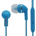Moki Noise Isolation Earbuds With In-Line Mic - Blue [ACC HCBMB]