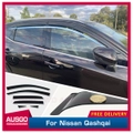 Luxury 6PCS Weather Shields for Nissan Qashqai J12 Series 2022-Onwards Weathershields Window Visors