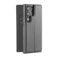 3sixT 6.8" Samsung Galaxy S23 2023 Ultra SlimFolio Flip Wallet Phone Case Black
