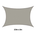 H&G Shade Sail Rectangle Sandstone, 2.5x2m