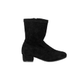 Sockie by Vybe Junior Girl's Zip Up Low Block Heel Ankle Boot