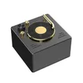 S45 Creative Record Shape Wireless Bluetooth Speaker Outdoor Card Vinyl Subwoofer Music Player for Home Use Acoustics