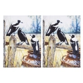 2x Ashdene A Country Life Country Lifestyle 70x50cm Kitchen Towel Cotton Cloth