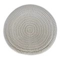 Mosaic Platter Grey Crackle 40x40x4cm