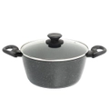 Stone Chef Forged Casserole With Lid Cookware Kitchen Grey Handle