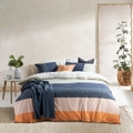 Esprit Cooper Bed/Bedding Quilt Cover Set Cotton w/Pillowcase