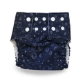 Cloth Nappy & Bamboo Liner (Space)