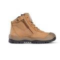 Mongrel 461050 Zipsider Scuff Cap Safety Steel Toe Work Boots - Wheat