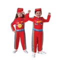 Marvel Hot Wheels Racing Suit Dress Up Costume Kids/Boys/Children Size 3-5y