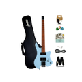 Haze Light-Blue Headless Electric Guitar,HH,Solid Body+Free Gig Bag HZHL-1A BL