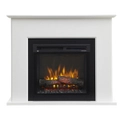 Dimplex BDG15-AU Beading Fireplace/Heater Suite White Home/Lounge Heating