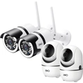 EKO Wi-Fi Indoor/Outdoor Security Camera 4 Pack