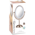 Body Benefits by Conair Reflections LED Lighted Mirror - Rose Gold
