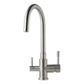 SWEDIA Otto - Stainless Steel Kitchen Mixer Tap with Filtered Water Outlet - Brushed