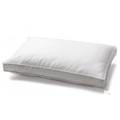 Microloft 700 gsm King Pillow Set with 10mm Satin Stripe King Pillowcase & Alliance Quilted King Pillow Protector