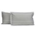 2pc Jason Commercial Calista Printed Bedroom Easy Care Pillow Case 48x73cm Hazel