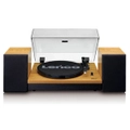 Lenco LS-300 Bluetooth Turntable Record Vinyl Player 33/45RPM w/2x Speakers Wood