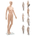 Female Mannequin 161/175cm Shop Model Window Clothes Display Full Body vidaXL