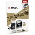Emtec Micro SD Card SDHC UHS-I Memory Card 128GB Class 10 With SD Adapter 85MB/s