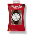 Mambo Men's Analogue Watch - Brown & White
