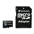 Verbatim Premium Memory Card 128GB MicroSDXC Class 10 UHS-I [44085]