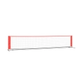 Tennis Net Black and Red Polyester Badminton Net Portable Multi Sizes vidaXL