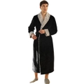 Unisex Bath Robe Fleece Dressing Gown Long Winter Super Soft Warm Sleepwear Womens Mens pajamas