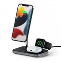SATECHI Satechi Magnetic 3-in-1 Wireless Charging Stand (Space Grey) - Requires 20W power adapter (sold separately) [ST-WMCS3M]
